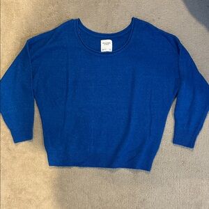 Abercrombie & Fitch Vibrant Blue Crew Neck Sweater